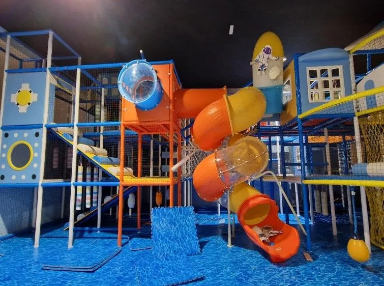 Space-themed playground