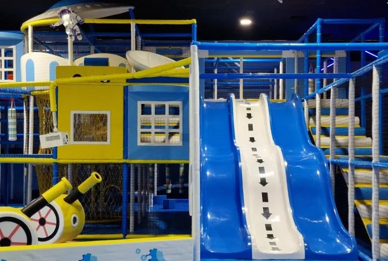 Three-level playground