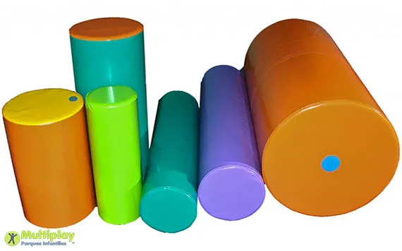 Soft play shapes for toddler areas