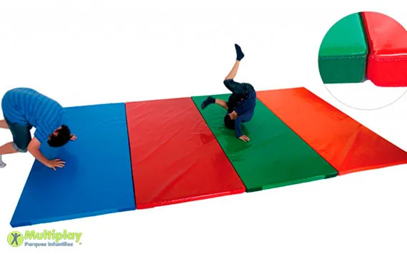 Safety flooring for playgrounds